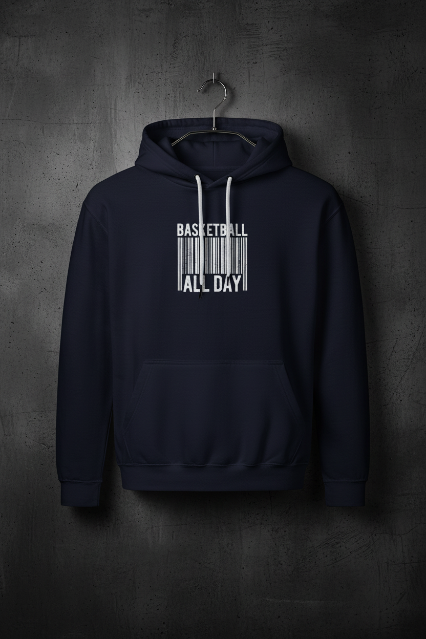 Basketball All Day - Classic Hoodie