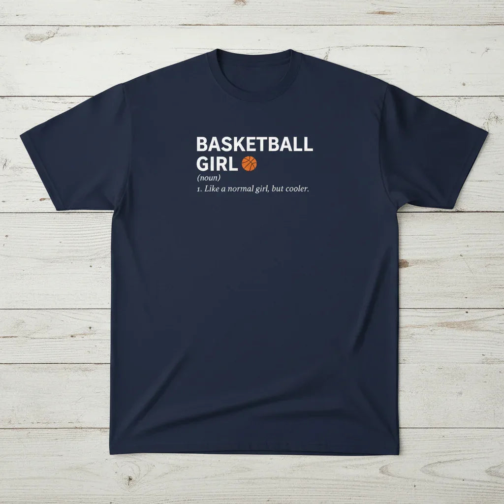 Urban Vibe "BASKETBALL GIRL" HigherBlanks Premium T-Shirt