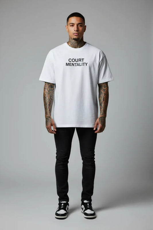 Urban Vibe "Court Mentality" VACANCY Oversized Shirt - Urban Vibe Cloth & Co.