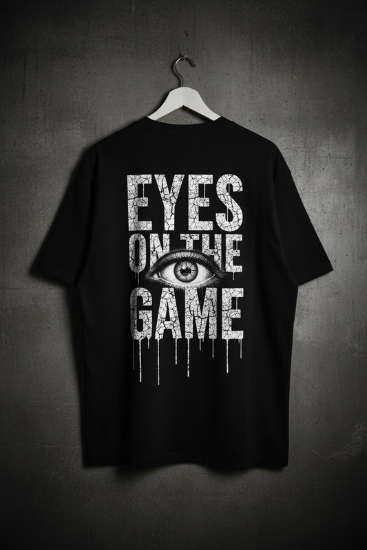 Eyes on the Game Oversized Shirt Mockup