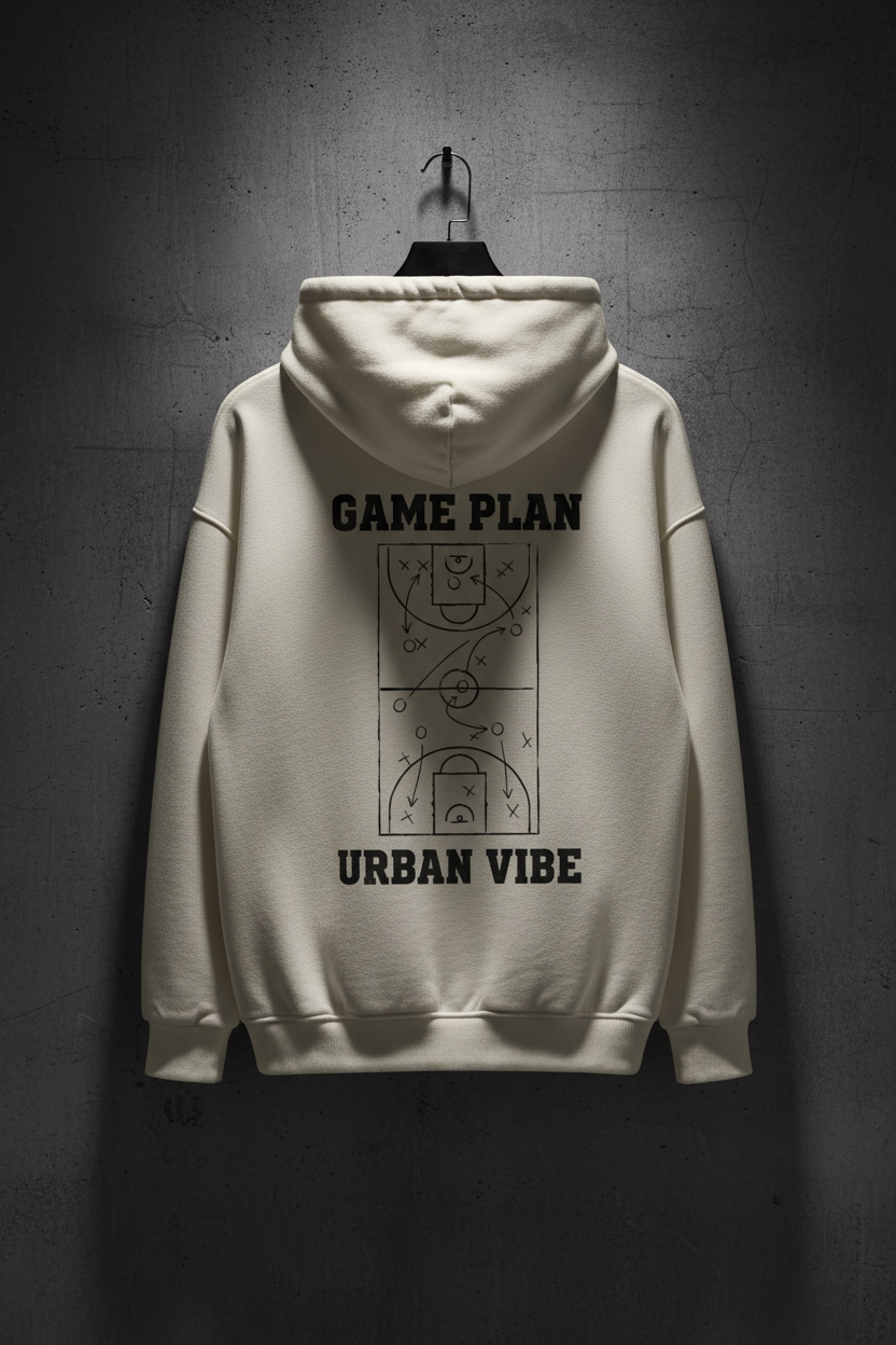GAME PLAN Oversized Hoodie
