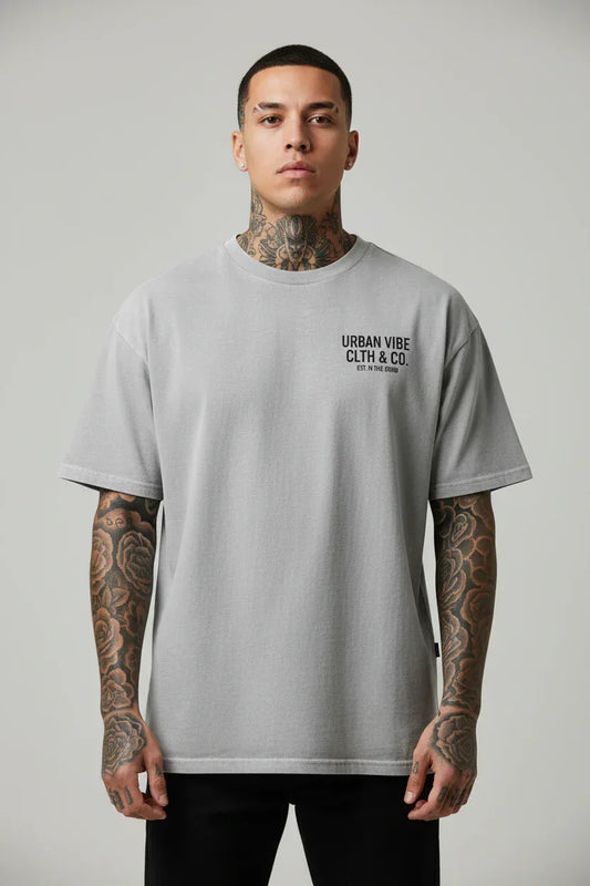 Urban Vibe "PRESSURE MAKES LEGENDS" VACANCY Oversized Shirt - Urban Vibe Cloth & Co.
