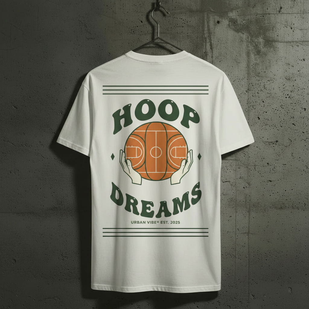 HOOP DREAMS - VACANCY Oversized Shirt