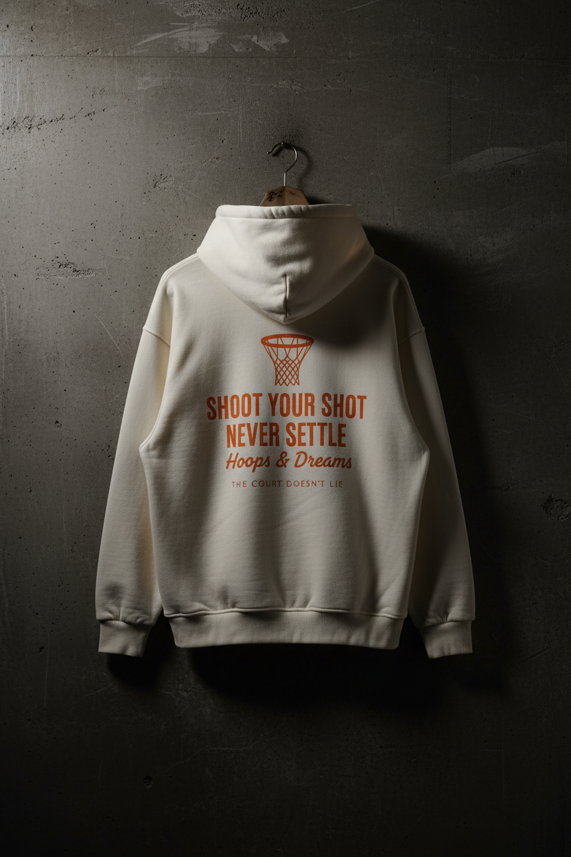 HOOPS & DREAMS Oversized Hoodie