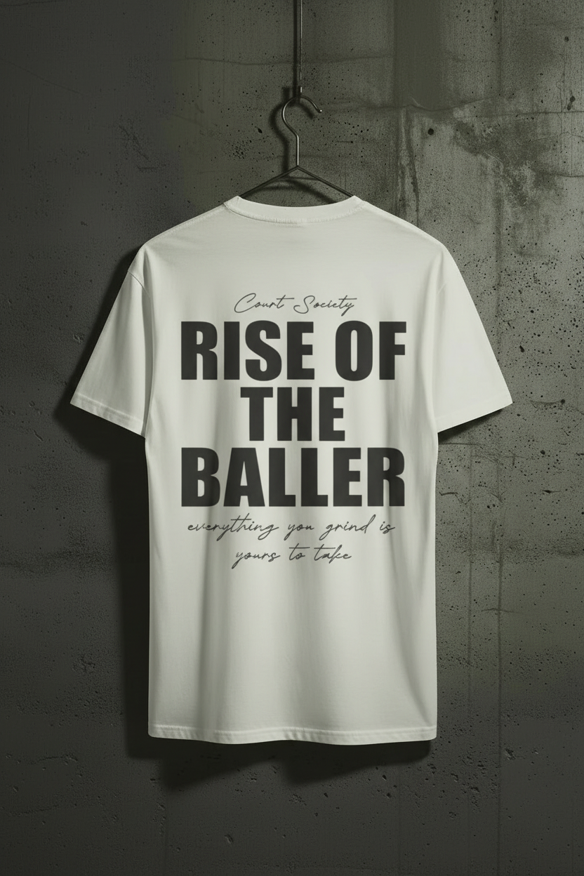 RISE OF THE BALLER Oversized Shirt