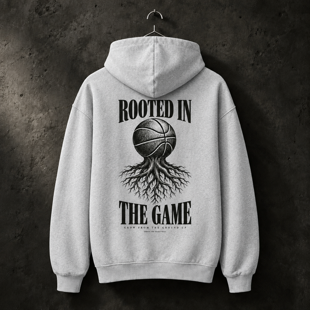 ROOTED IN THE GAME Zipper Hoodie Back-Mockup