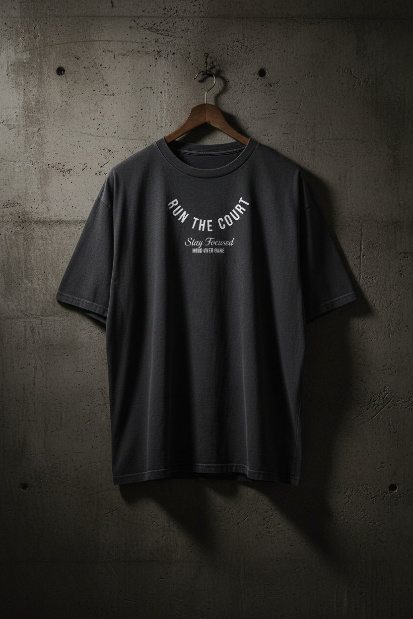 RUN THE COURT Oversized Shirt