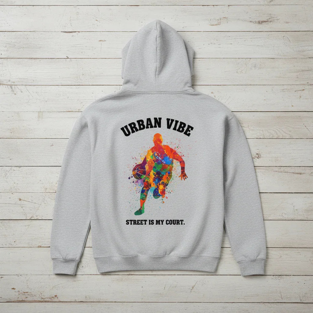 Urban Vibe "STREET IS MY COURT" Classic Hoodie