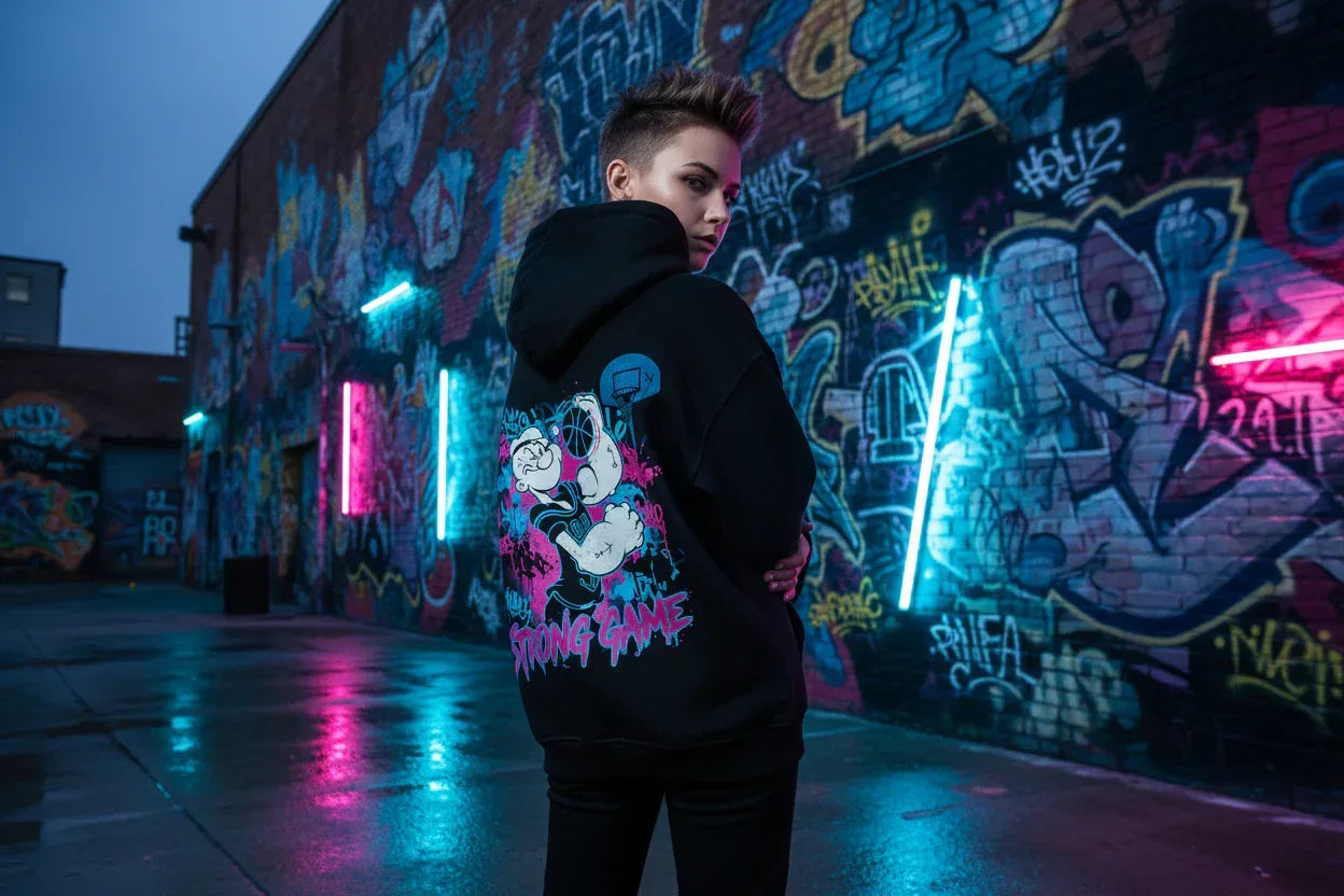Urban Vibe "Strong Game" VACANCY Oversized Hoodie - Urban Vibe Cloth & Co.