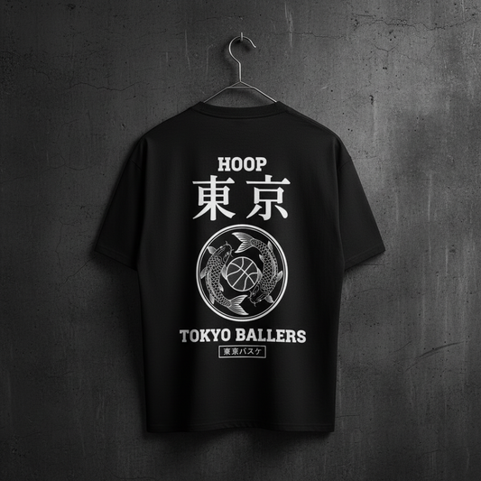 TOKYO BALLERS - VACANCY Oversized Shirt