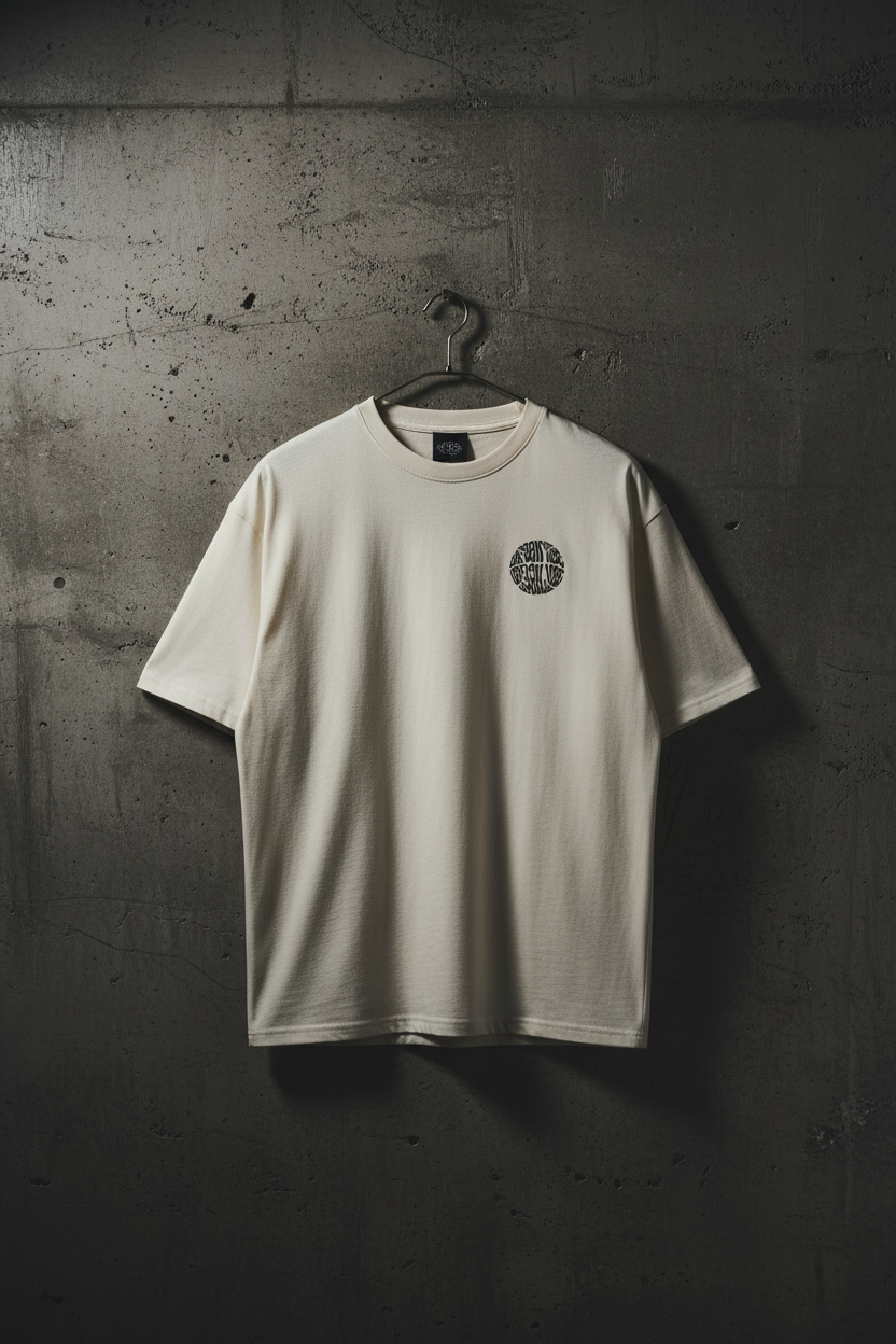 Basketball Logo Oversized T-Shirt