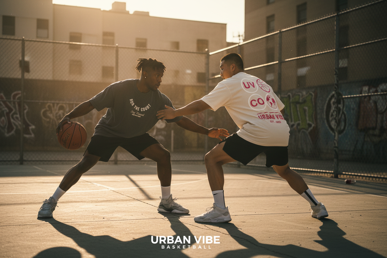 Urban Vibe Hero Banner – drei Shirts