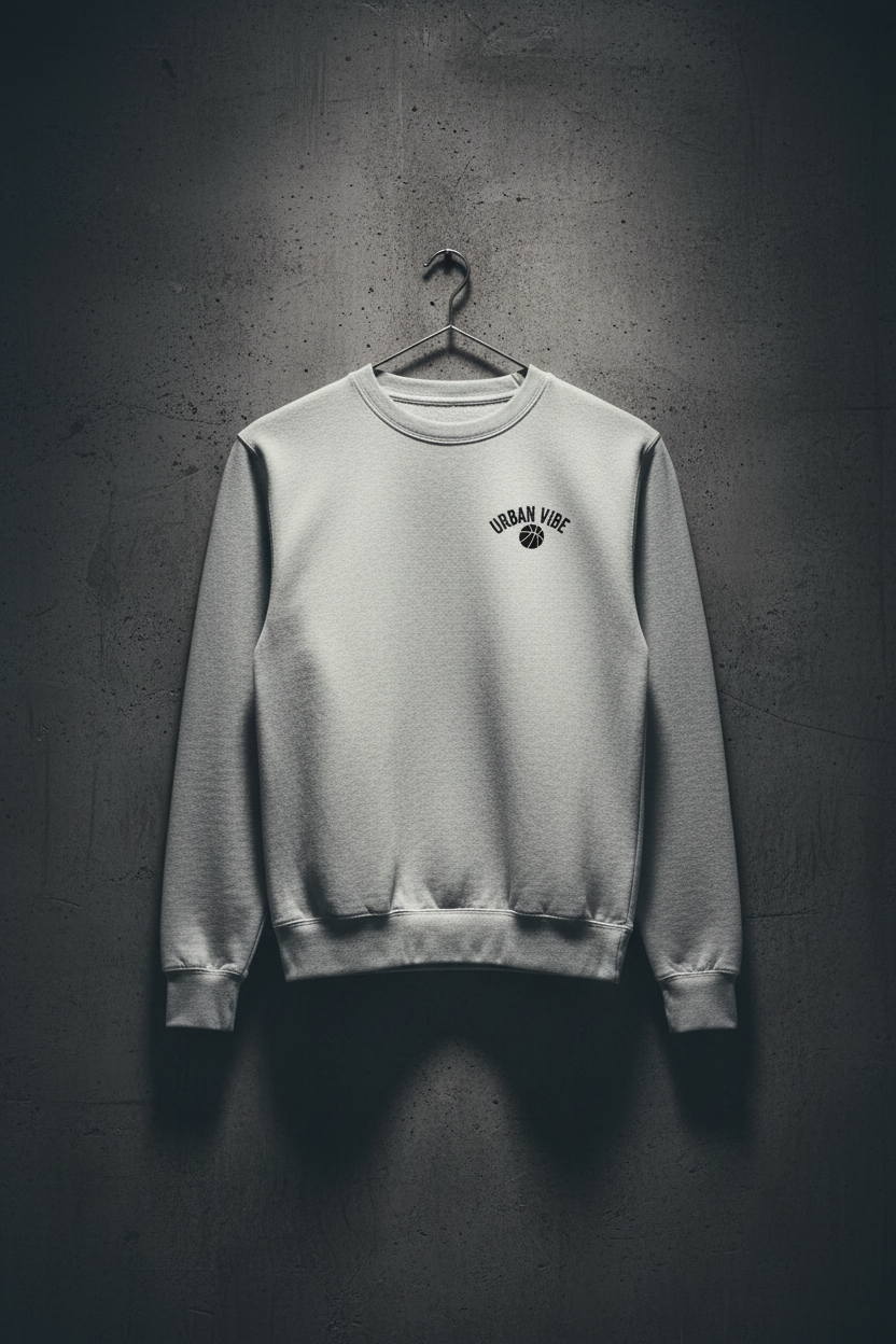 URBAN VIBE Logo Classic Sweatshirt