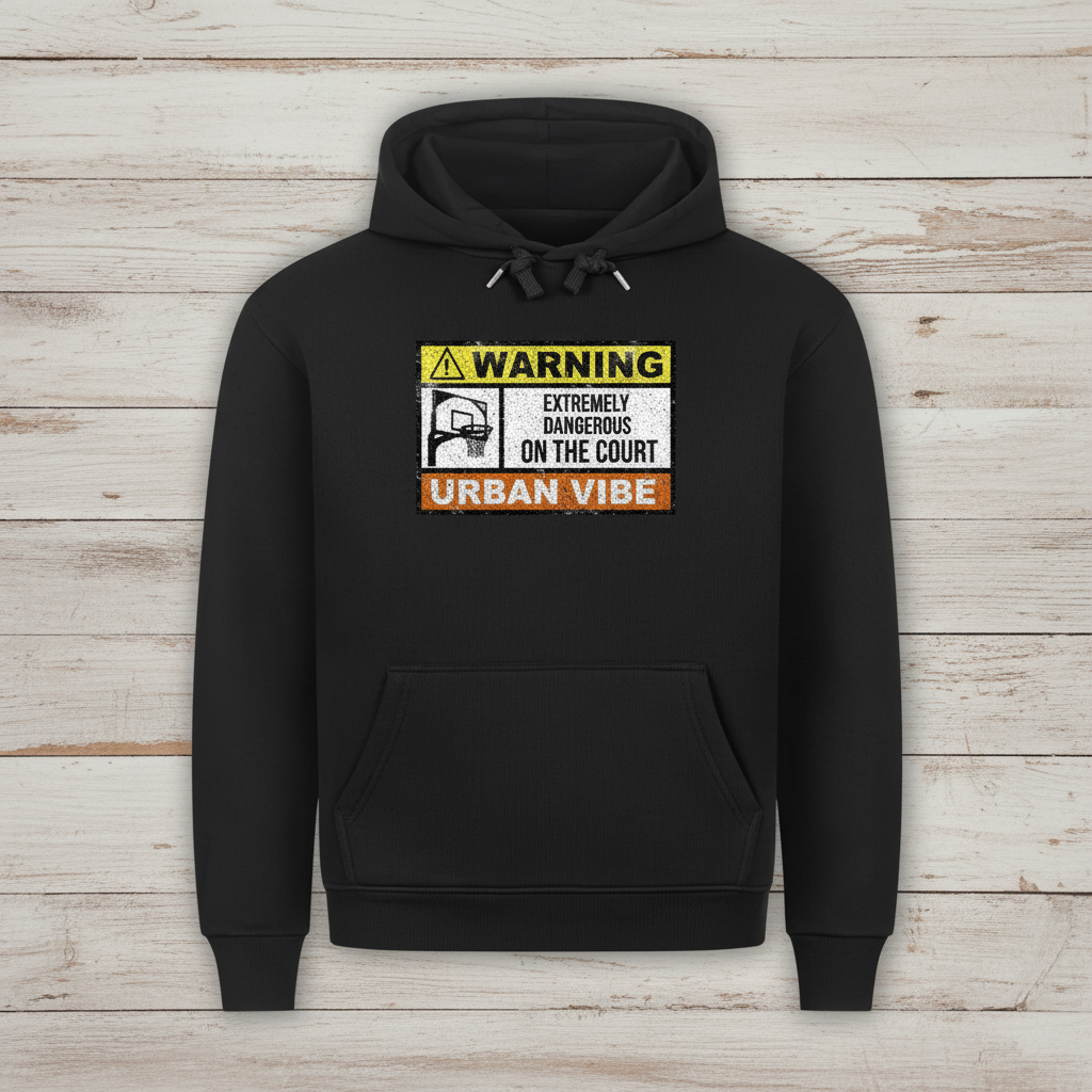 Urban Vibe "WARNING" HigherBlanks Premium Hoodie